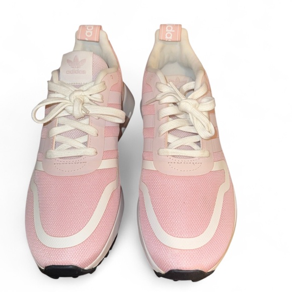 Adidas Originals Multix Sneakers Pink White Men's Size 7 Casual Running Shoes - Picture 1 of 7